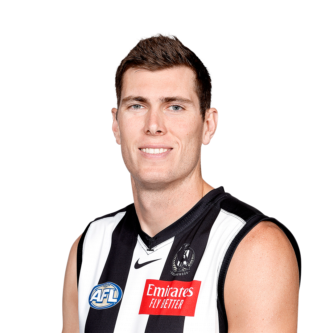 Mason Cox Collingwood Magpies AFL Player Profile SuperCoach & AFL Fantasy Zero Hanger
